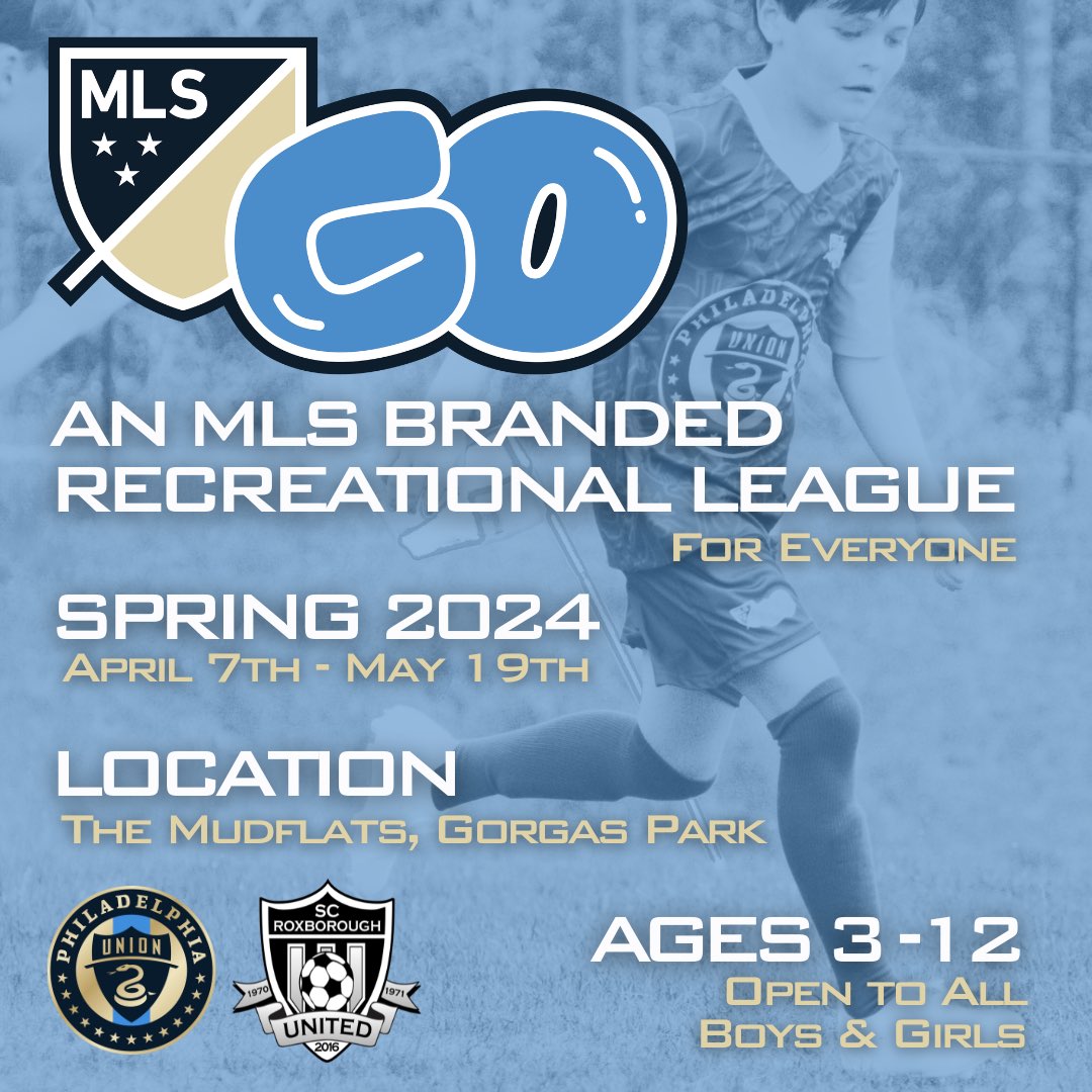 Roxborough United Youth Soccer Club Spring Rec Soccer